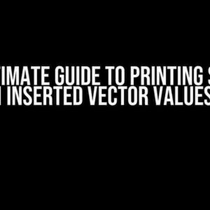 The Ultimate Guide to Printing Strings with Inserted Vector Values in R